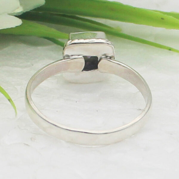 925 Sterling Silver Amethyst Ring Handmade Jewelry Gemstone Birthstone Ring