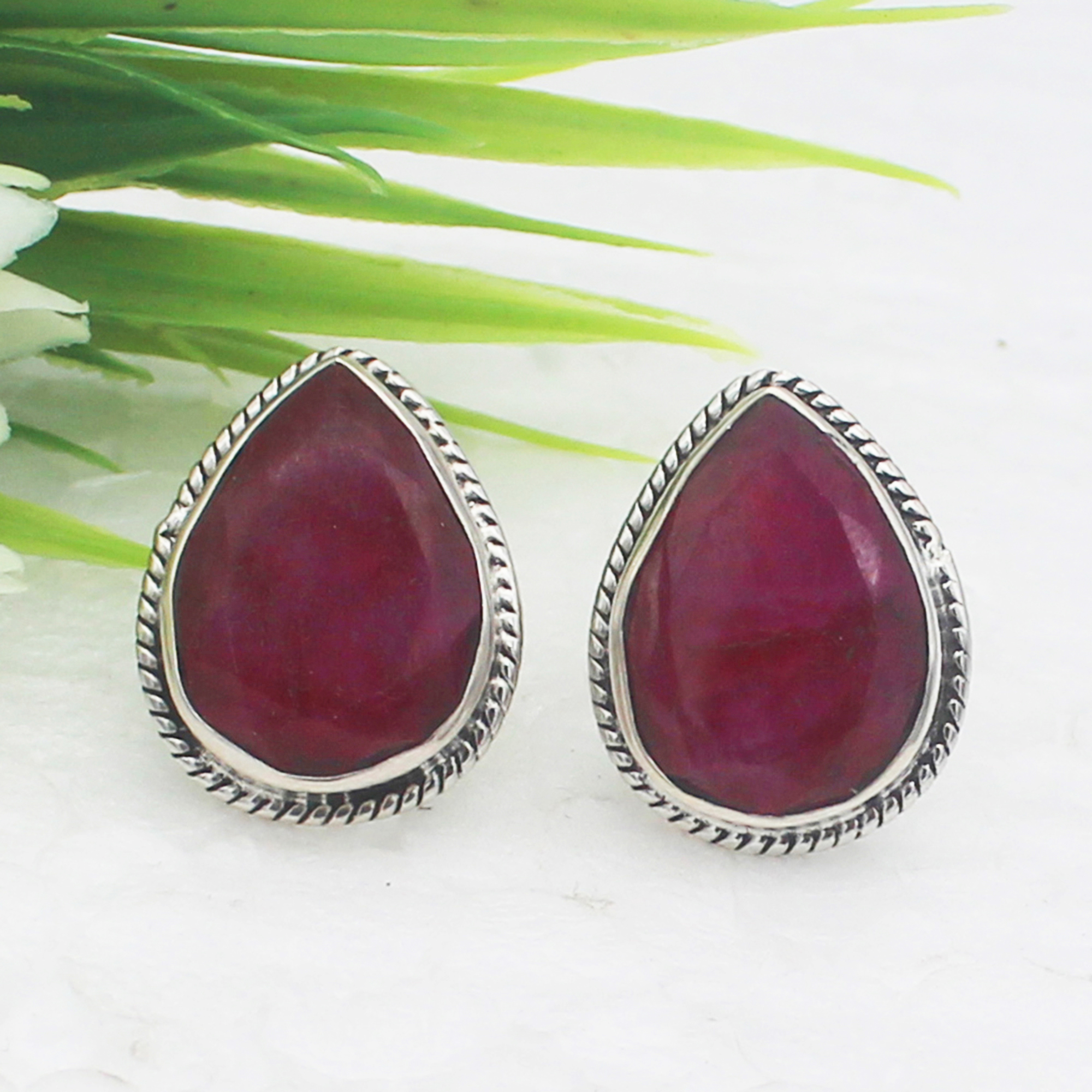 Ruby Earring Designs: Shop for Trendy Styles at Best Price Online